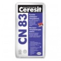 Выбор быстротвердеющего раствора Ceresit CN 83