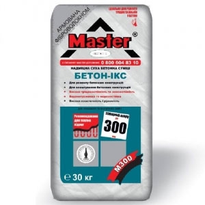 MASTER BETON-X(М300) смесь для стяжки и ремонта (10-300мм)